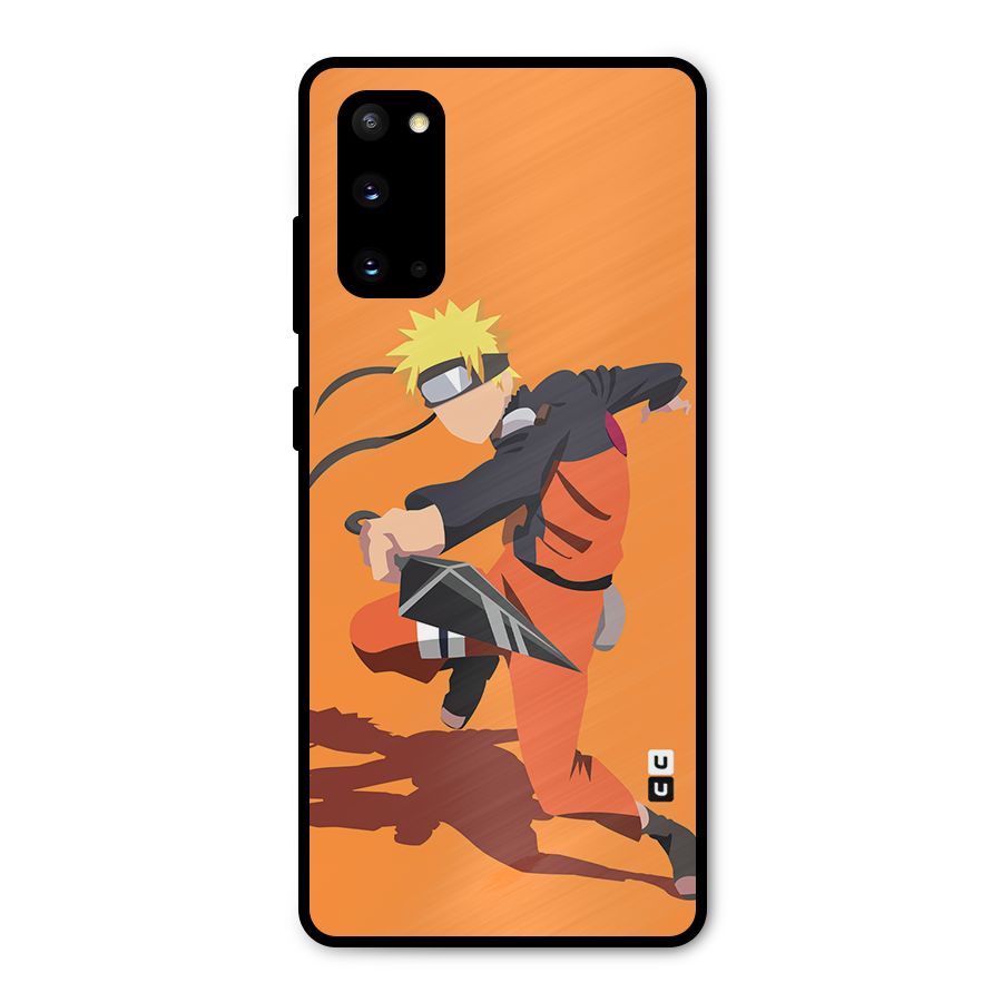 Naruto Ultimate Ninja Storm Metal Back Case for Galaxy S20