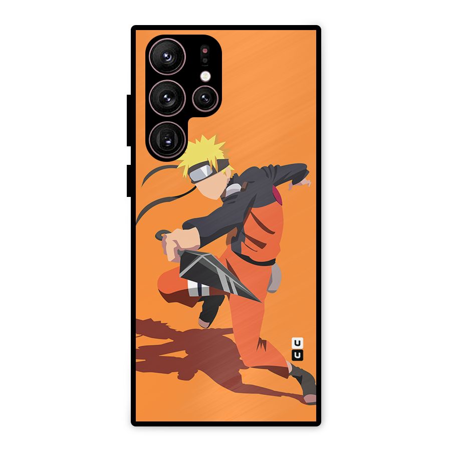 Naruto Ultimate Ninja Storm Metal Back Case for Galaxy S22 Ultra 5G