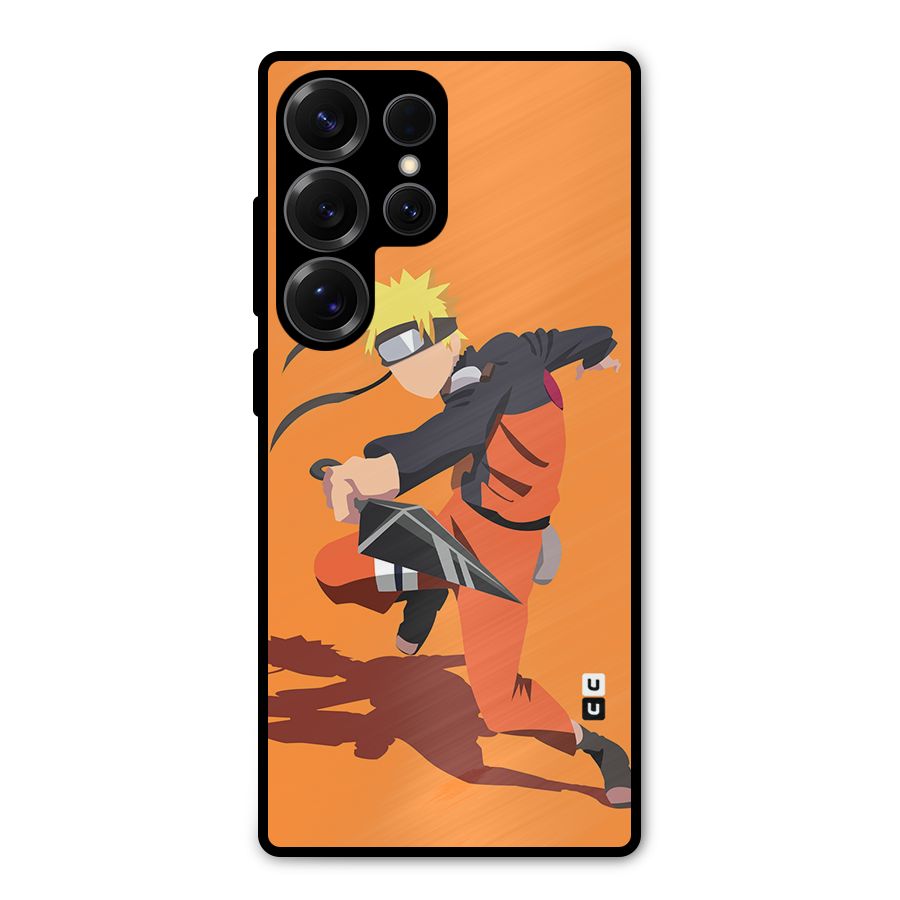 Naruto Ultimate Ninja Storm Metal Back Case for Galaxy S25 Ultra