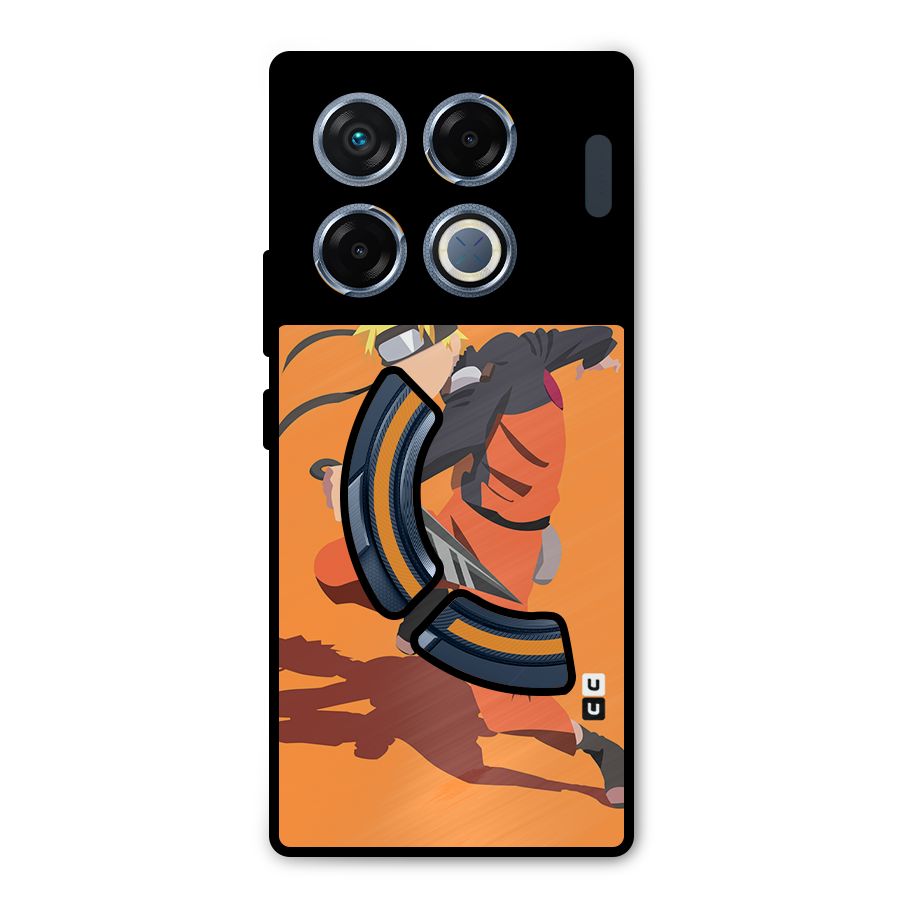 Naruto Ultimate Ninja Storm Metal Back Case for Infinix GT 20 Pro