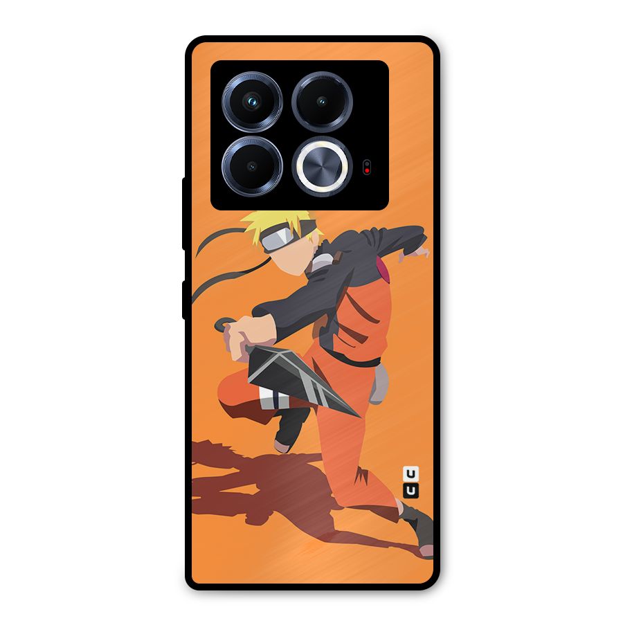 Naruto Ultimate Ninja Storm Metal Back Case for Infinix Note 40 5G