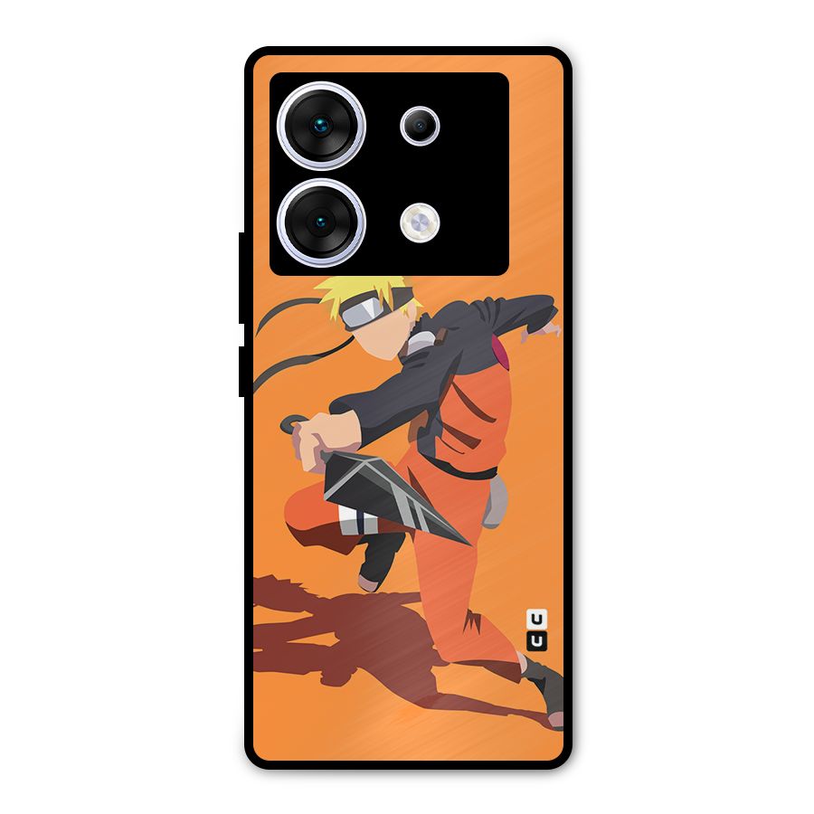 Naruto Ultimate Ninja Storm Metal Back Case for Infinix Zero 30 5G