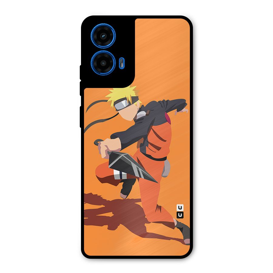 Naruto Ultimate Ninja Storm Metal Back Case for Moto G45