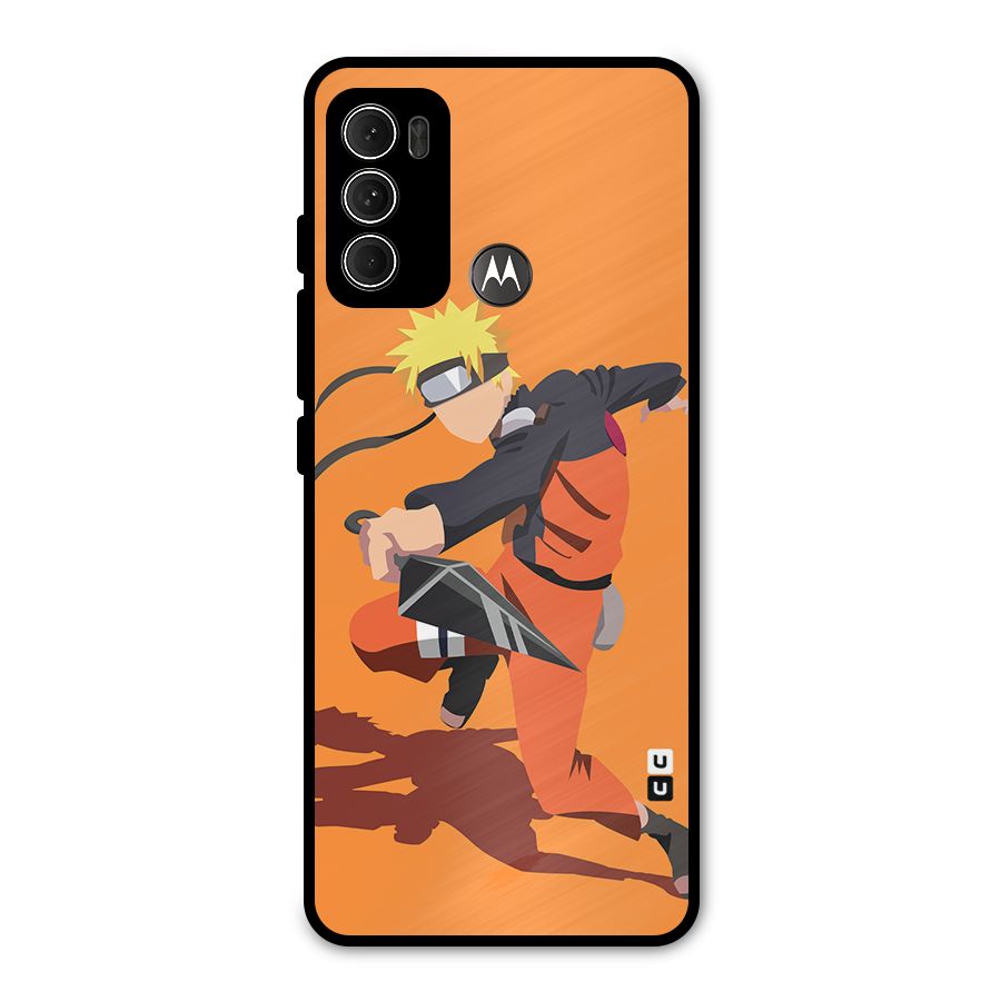 Naruto Ultimate Ninja Storm Metal Back Case for Moto G60
