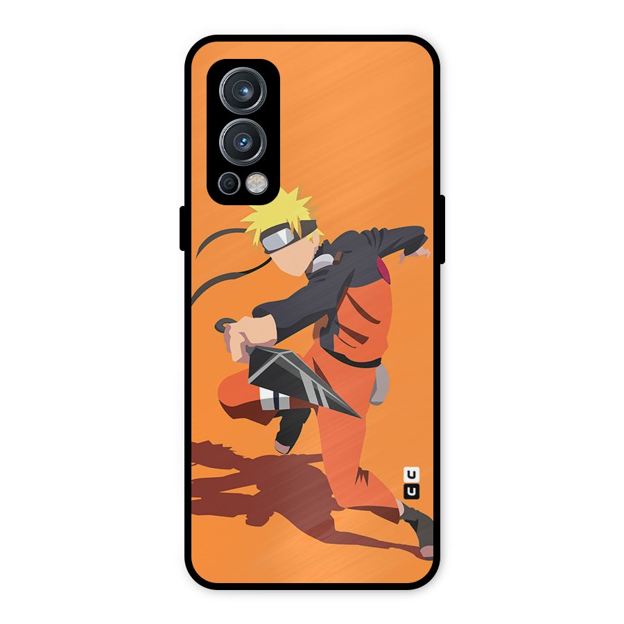 Naruto Ultimate Ninja Storm Metal Back Case for OnePlus Nord 2 5G