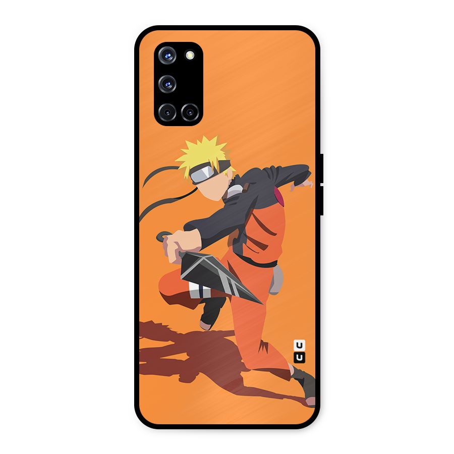 Naruto Ultimate Ninja Storm Metal Back Case for Oppo A52