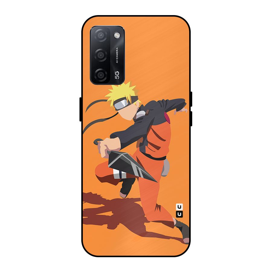 Naruto Ultimate Ninja Storm Metal Back Case for Oppo A53s 5G