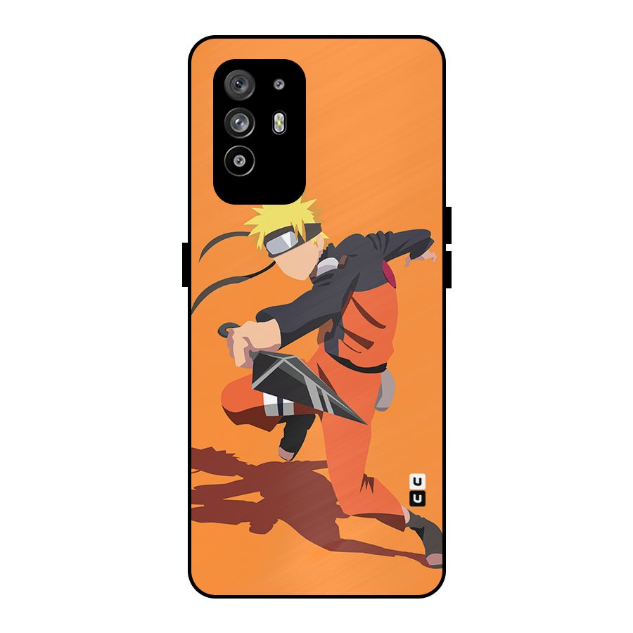 Naruto Ultimate Ninja Storm Metal Back Case for Oppo F19 Pro Plus 5G