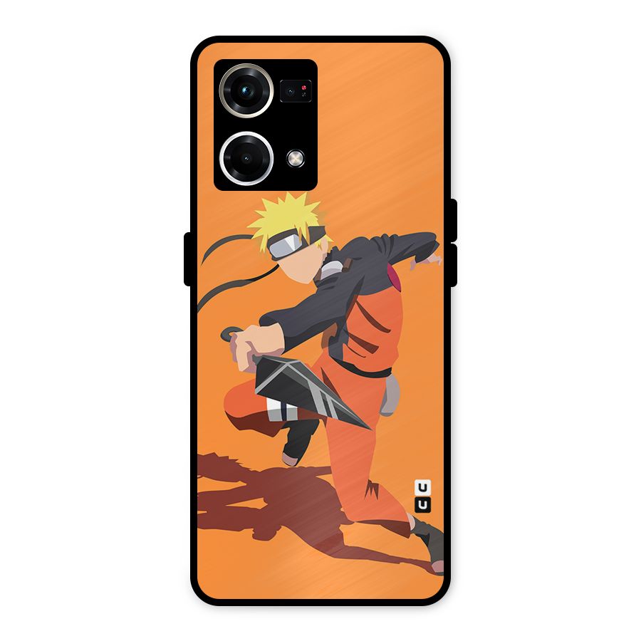 Naruto Ultimate Ninja Storm Metal Back Case for Oppo F21 Pro 4G