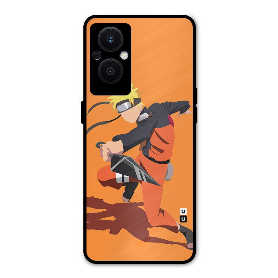 Naruto Ultimate Ninja Storm Metal Back Case for Oppo F21 Pro 5G