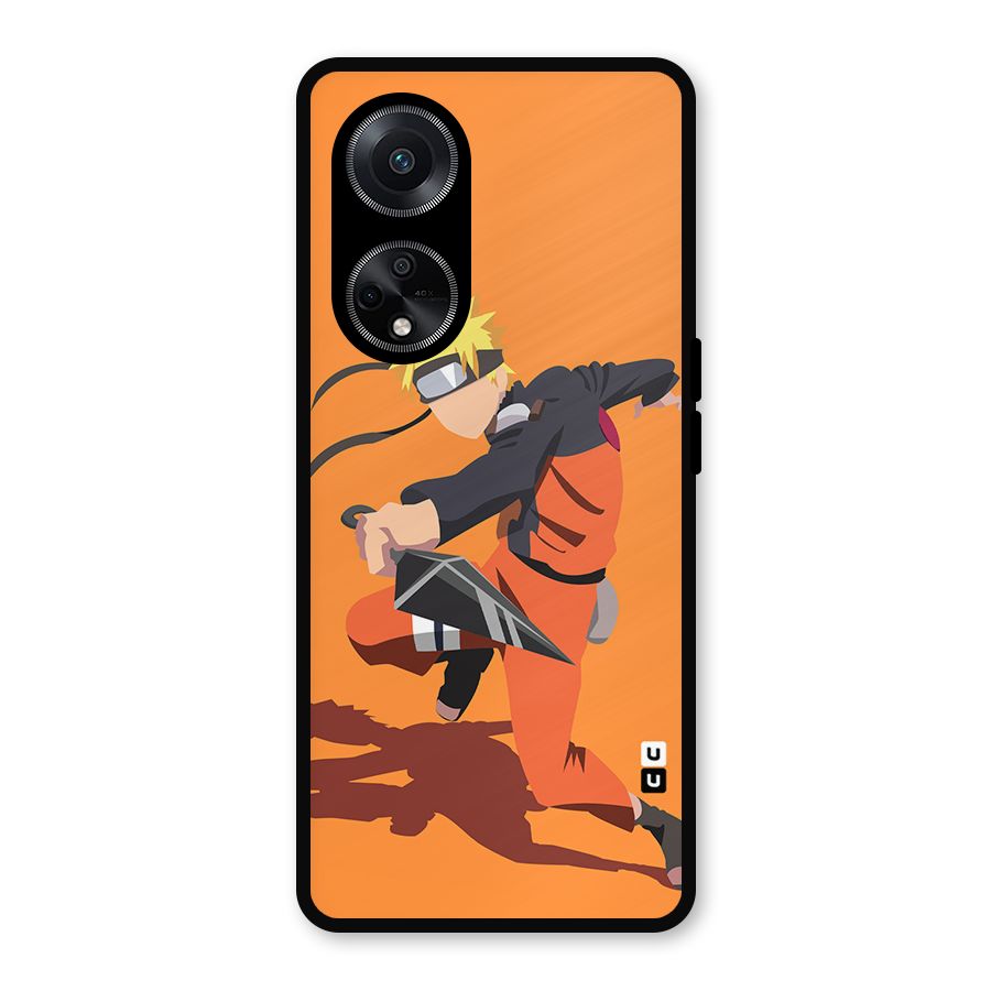 Naruto Ultimate Ninja Storm Metal Back Case for Oppo F23