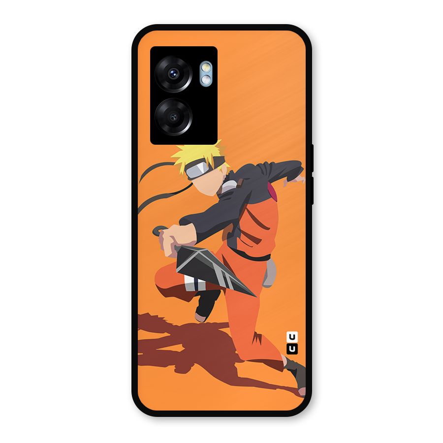 Naruto Ultimate Ninja Storm Metal Back Case for Oppo K10 (5G)