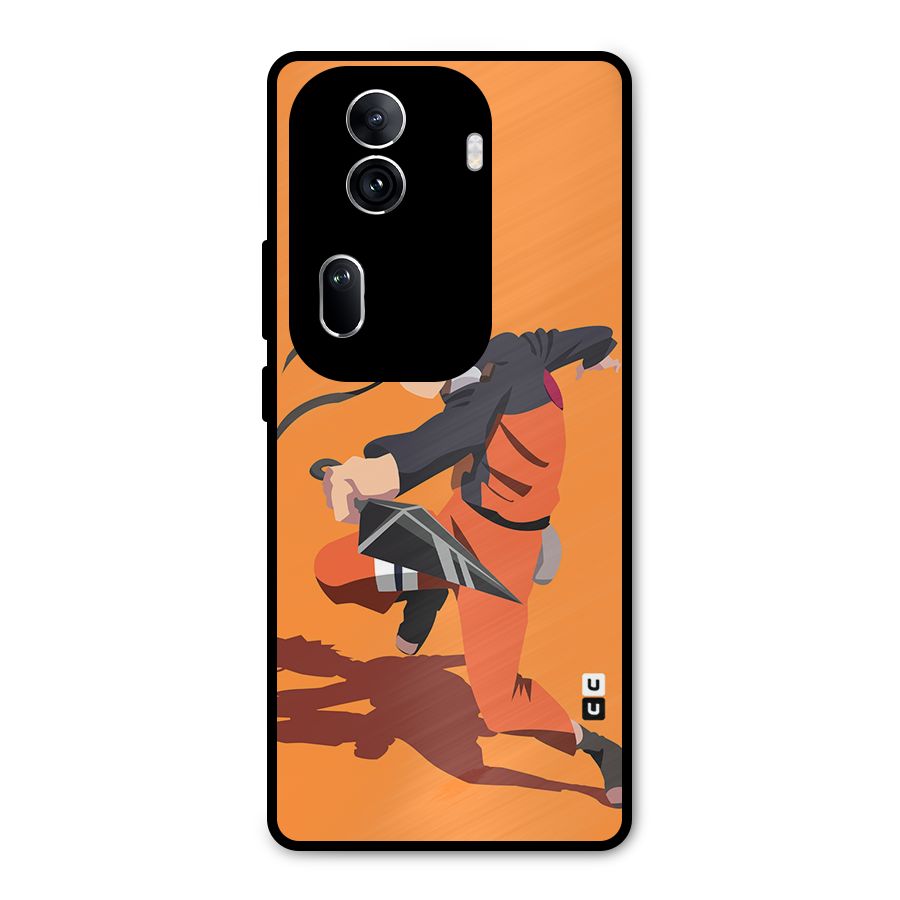 Naruto Ultimate Ninja Storm Metal Back Case for Oppo Reno11 Pro 5G