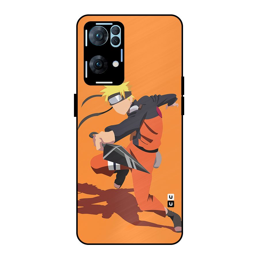 Naruto Ultimate Ninja Storm Metal Back Case for Oppo Reno7 Pro 5G