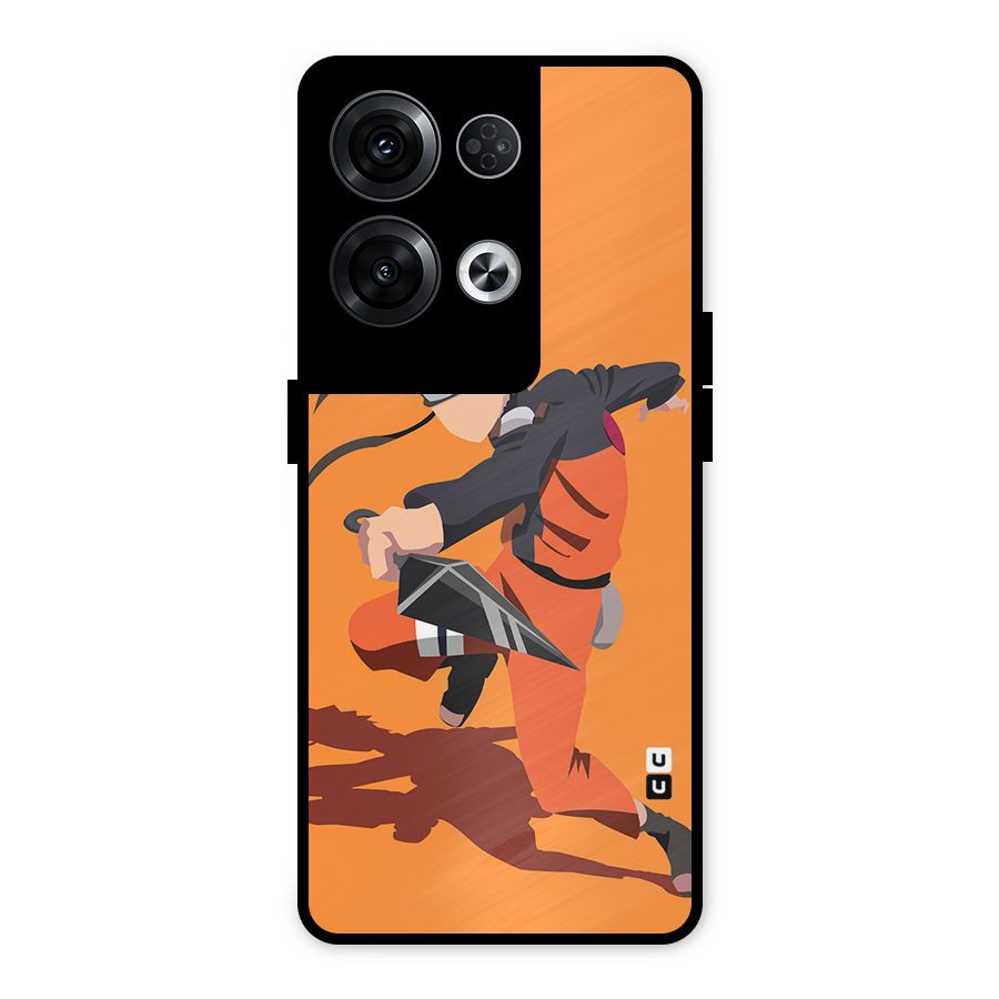 Naruto Ultimate Ninja Storm Metal Back Case for Oppo Reno8 Pro 5G