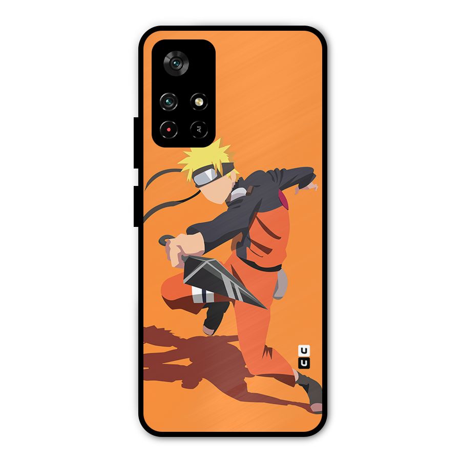 Naruto Ultimate Ninja Storm Metal Back Case for Poco M4 Pro 5G