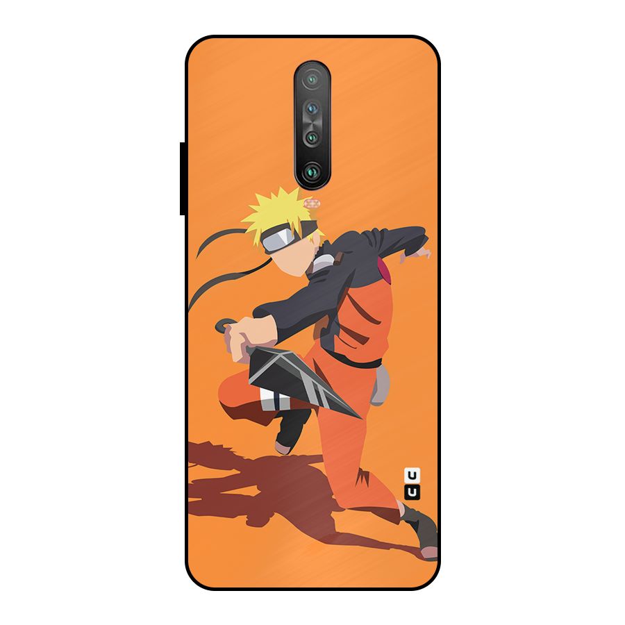 Naruto Ultimate Ninja Storm Metal Back Case for Poco X2