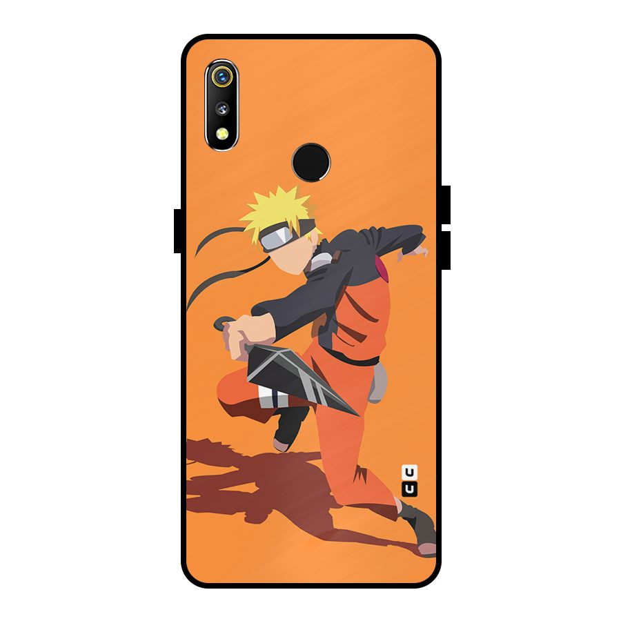 Naruto Ultimate Ninja Storm Metal Back Case for Realme 3i