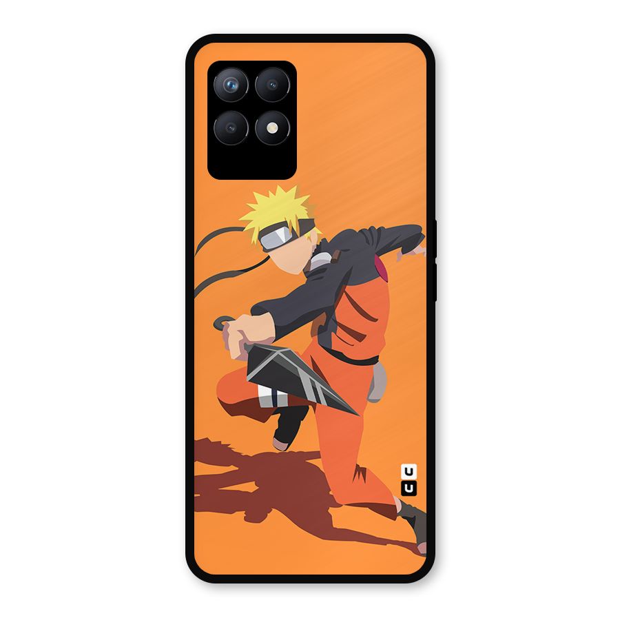 Naruto Ultimate Ninja Storm Metal Back Case for Realme 8i