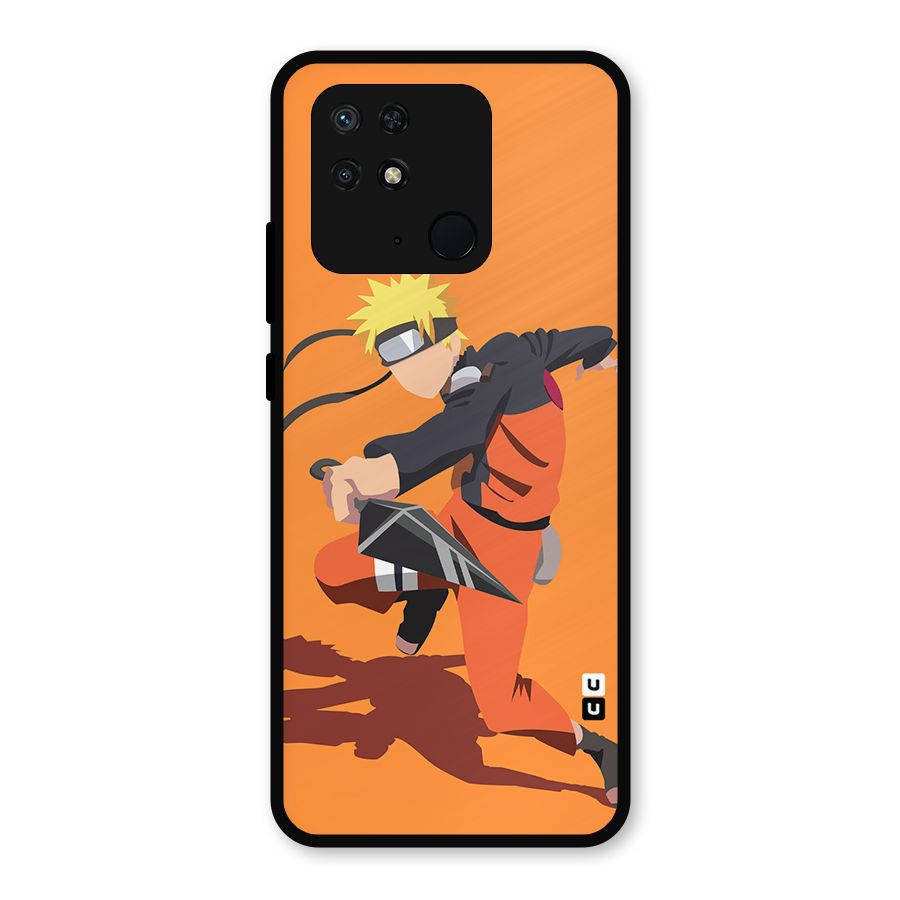 Naruto Ultimate Ninja Storm Metal Back Case for Redmi 10 Power