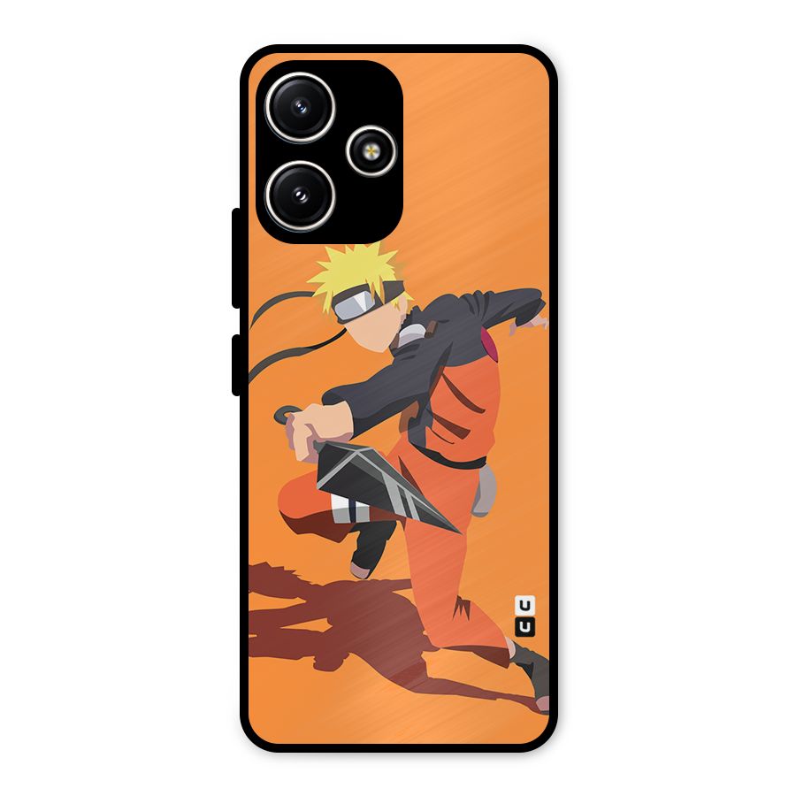 Naruto Ultimate Ninja Storm Metal Back Case for Redmi 12 5G