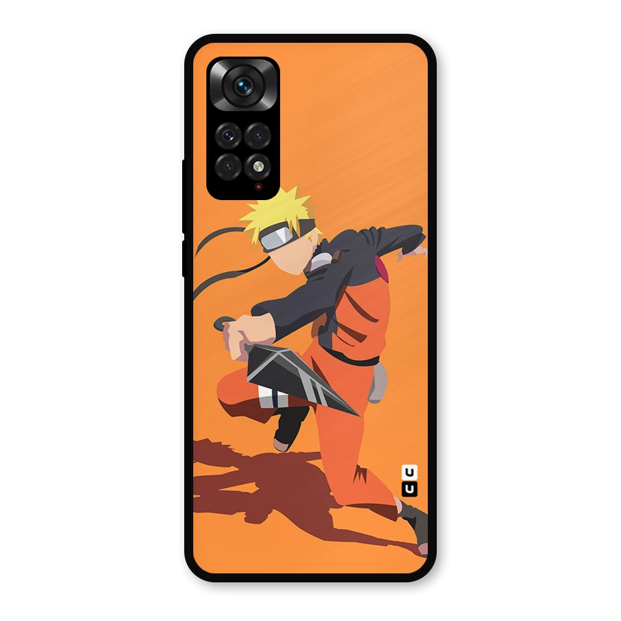 Naruto Ultimate Ninja Storm Metal Back Case for Redmi Note 11s