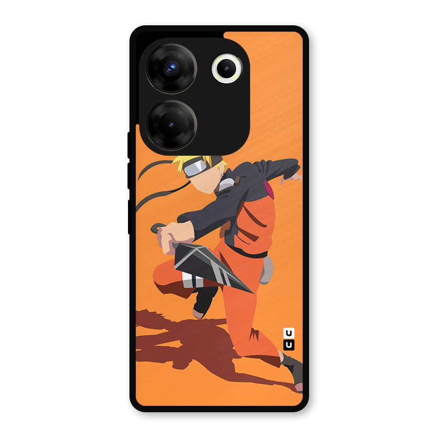 Naruto Ultimate Ninja Storm Metal Back Case for Tecno Camon 20 Pro