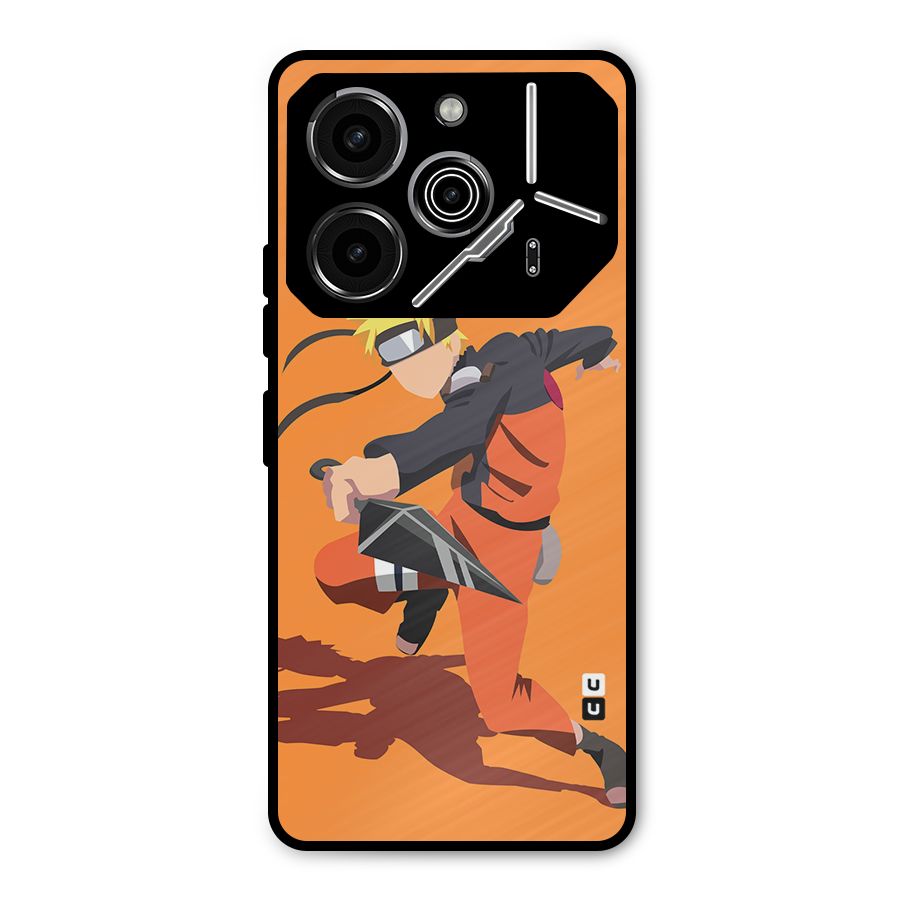 Naruto Ultimate Ninja Storm Metal Back Case for Tecno Pova 6 Pro