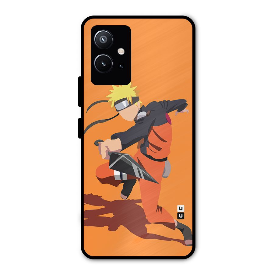 Naruto Ultimate Ninja Storm Metal Back Case for Vivo T1 5G