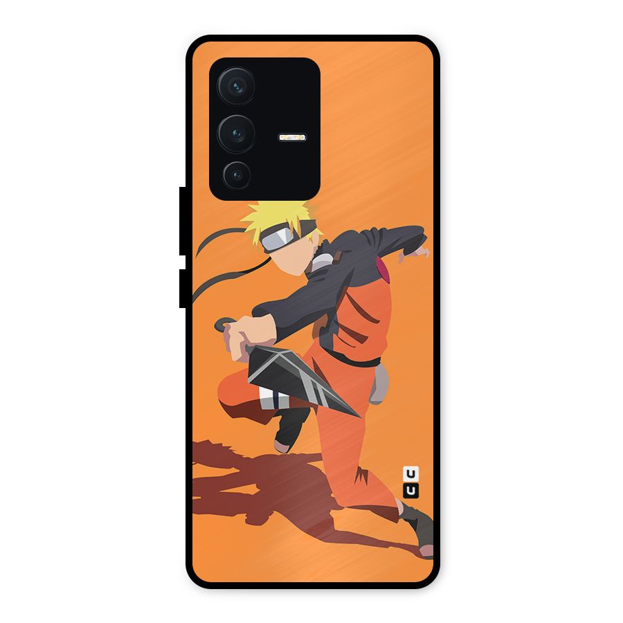 Naruto Ultimate Ninja Storm Metal Back Case for Vivo V23 5G