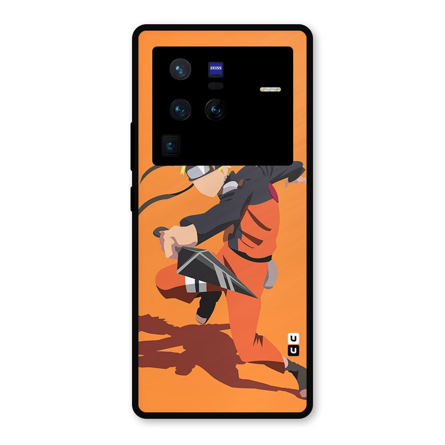 Naruto Ultimate Ninja Storm Metal Back Case for Vivo X80 Pro