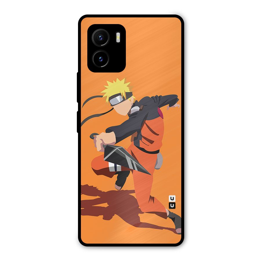 Naruto Ultimate Ninja Storm Metal Back Case for Vivo Y15s