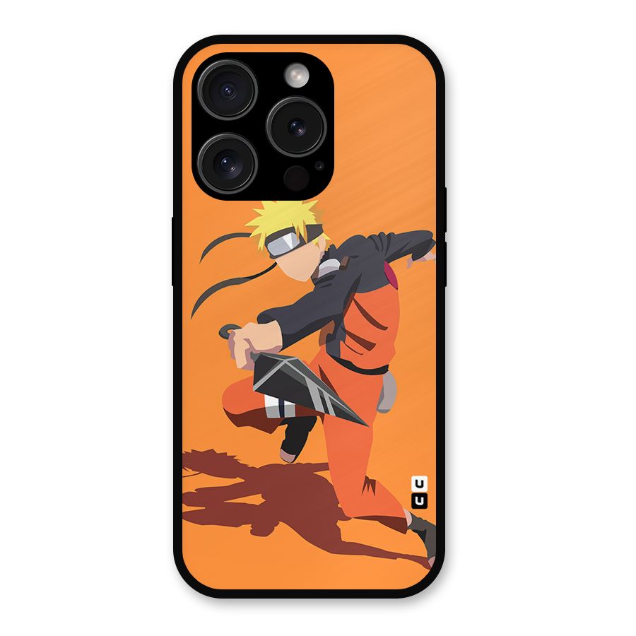 Naruto Ultimate Ninja Storm Metal Back Case for iPhone 15 Pro