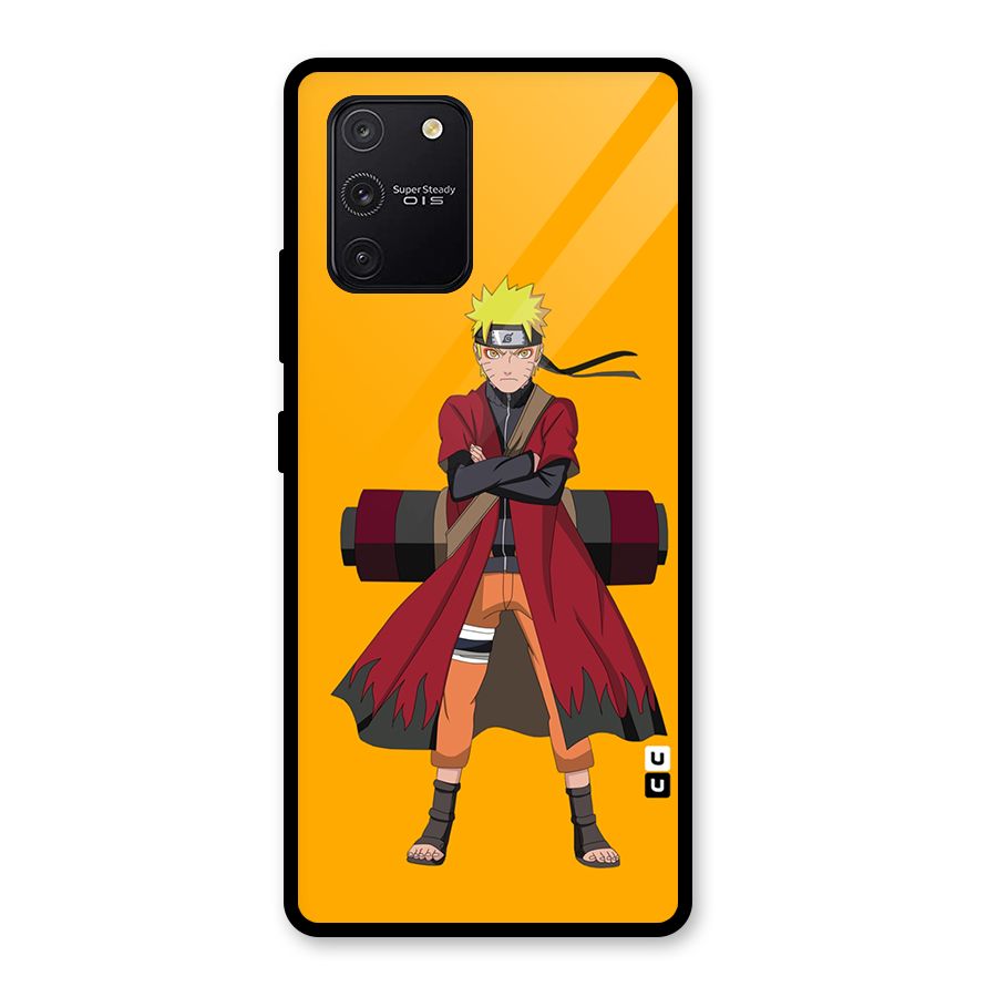 Naruto Uzumaki Art Glass Back Case for Galaxy S10 Lite