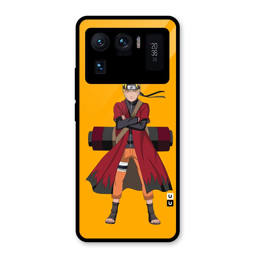 Naruto Uzumaki Art Glass Back Case for Mi 11 Ultra