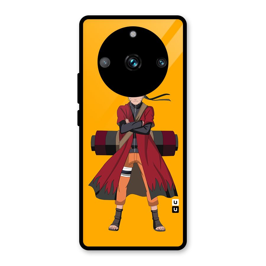 Naruto Uzumaki Art Glass Back Case for Realme 11 Pro