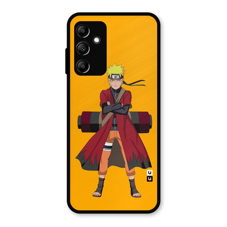 Naruto Uzumaki Art Metal Back Case for Galaxy A14 5G