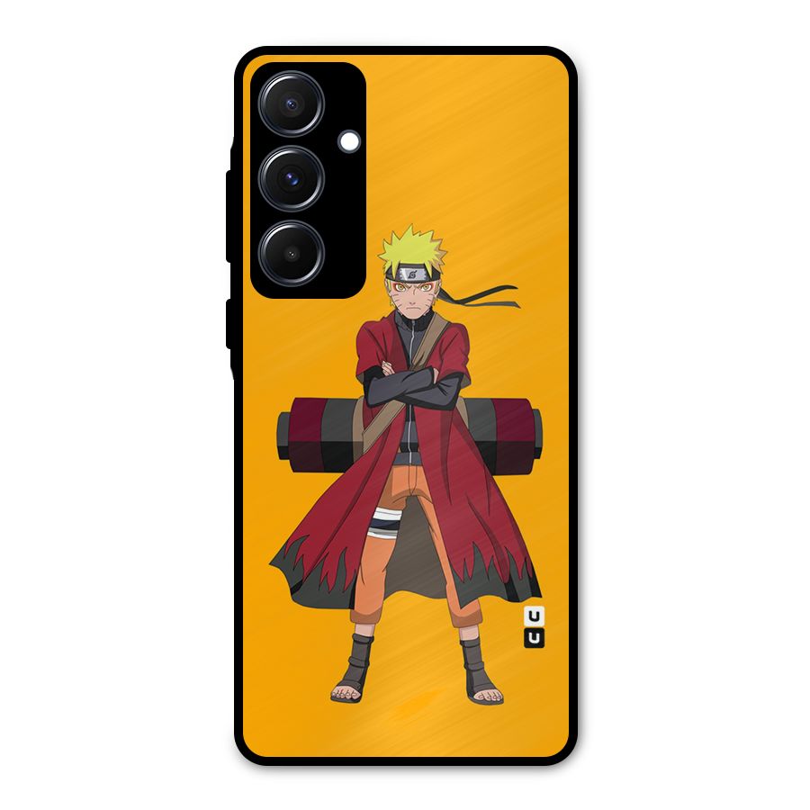 Naruto Uzumaki Art Metal Back Case for Galaxy A55