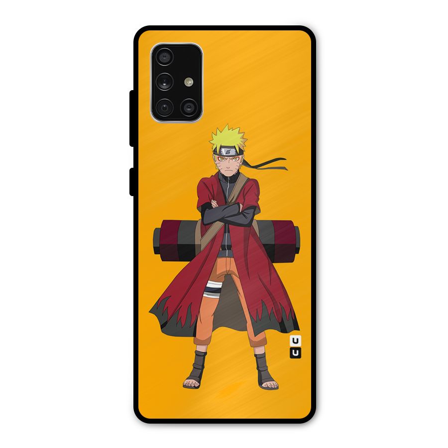 Naruto Uzumaki Art Metal Back Case for Galaxy A71
