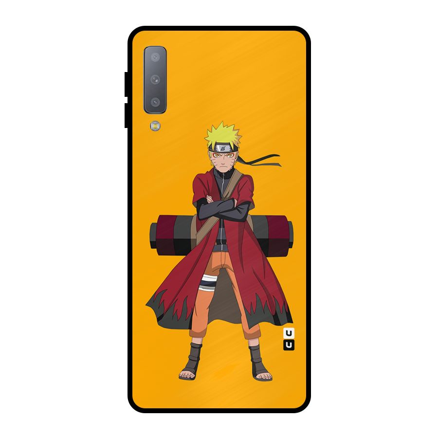 Naruto Uzumaki Art Metal Back Case for Galaxy A7 (2018)