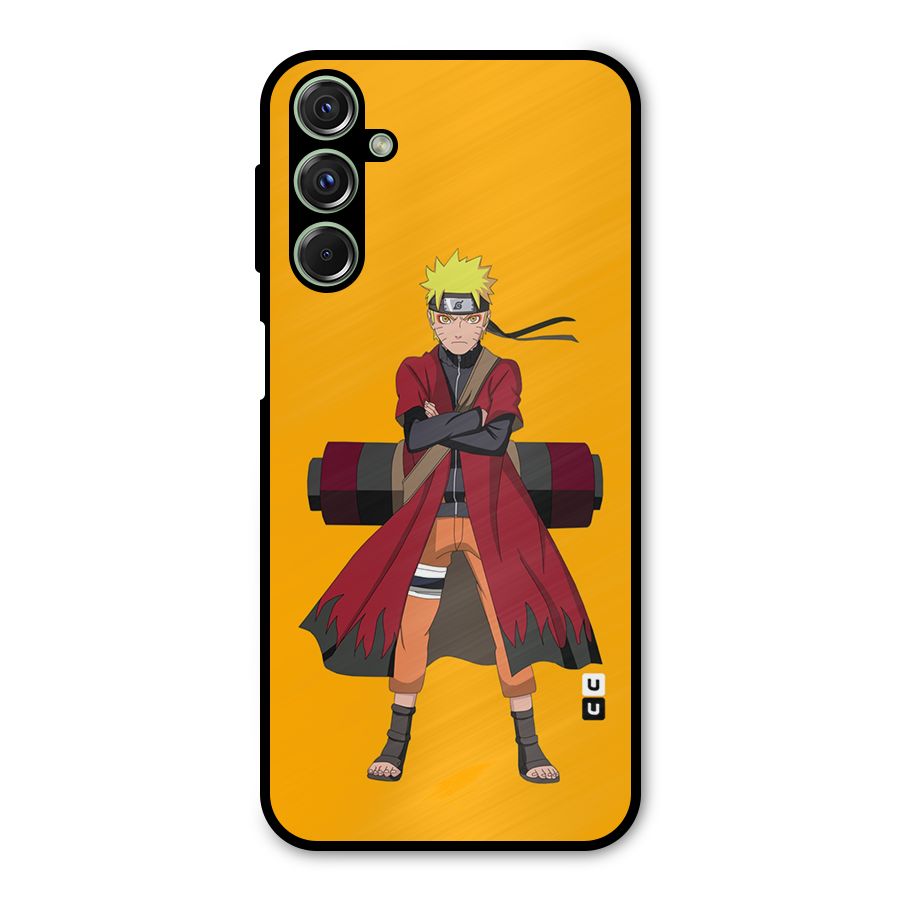 Naruto Uzumaki Art Metal Back Case for Galaxy M34