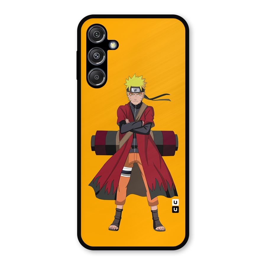 Naruto Uzumaki Art Metal Back Case for Galaxy M34 5G