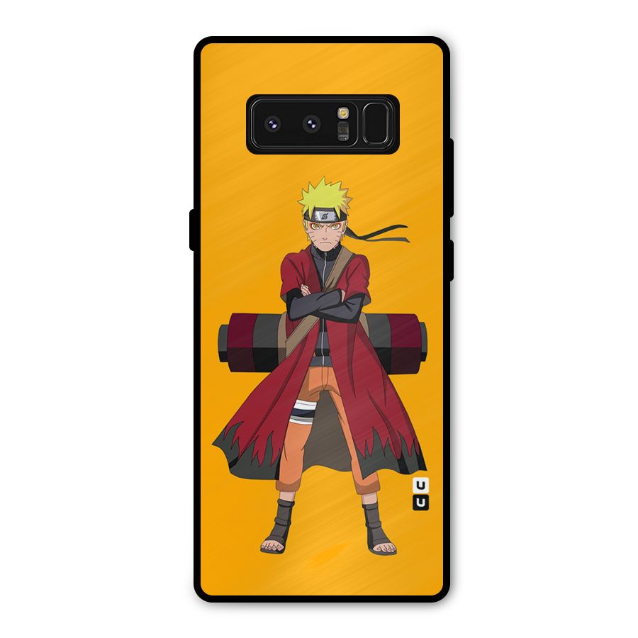 Naruto Uzumaki Art Metal Back Case for Galaxy Note 8