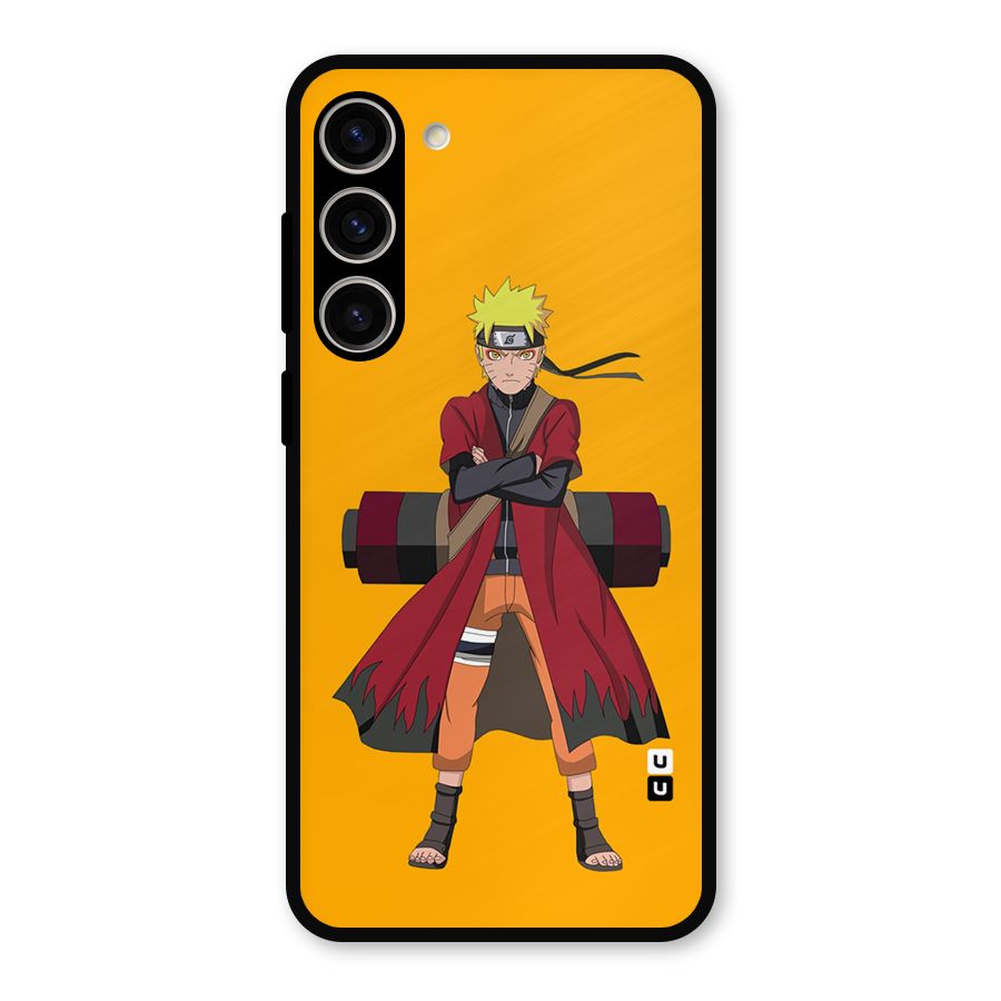 Naruto Uzumaki Art Metal Back Case for Galaxy S23 Plus