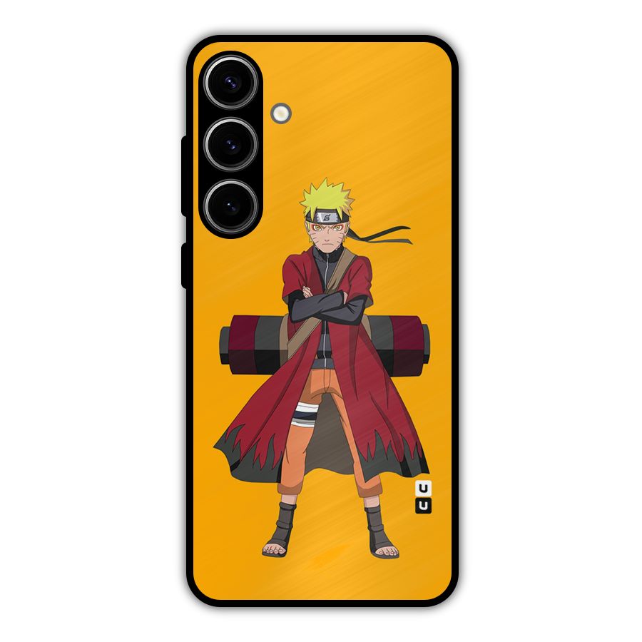 Naruto Uzumaki Art Metal Back Case for Galaxy S24 Plus