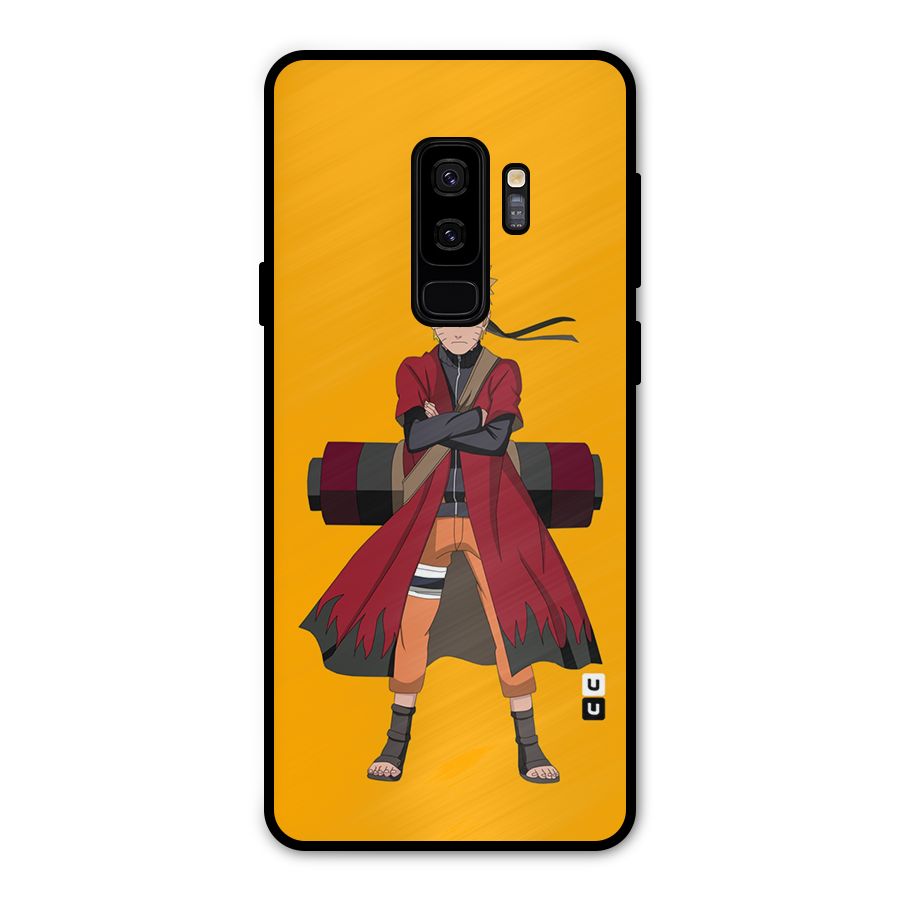 Naruto Uzumaki Art Metal Back Case for Galaxy S9 Plus
