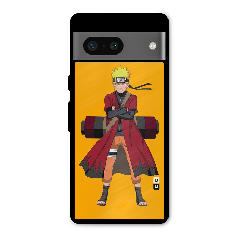 Naruto Uzumaki Art Metal Back Case for Google Pixel 7