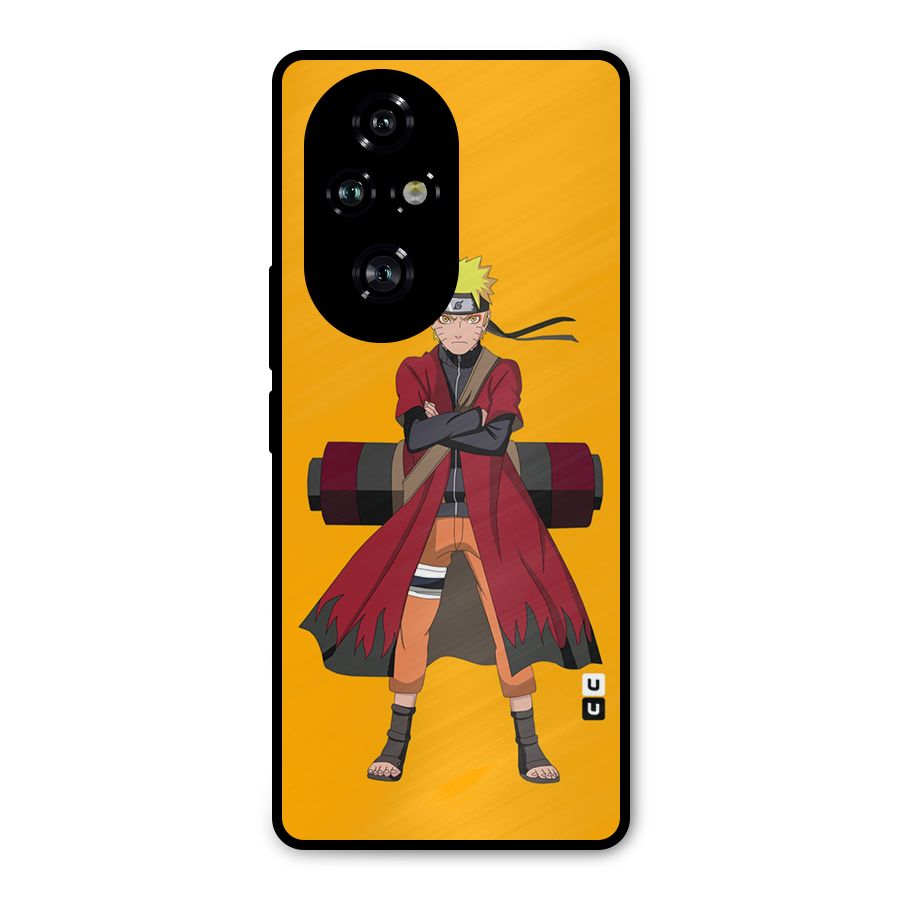 Naruto Uzumaki Art Metal Back Case for Honor 200 Pro