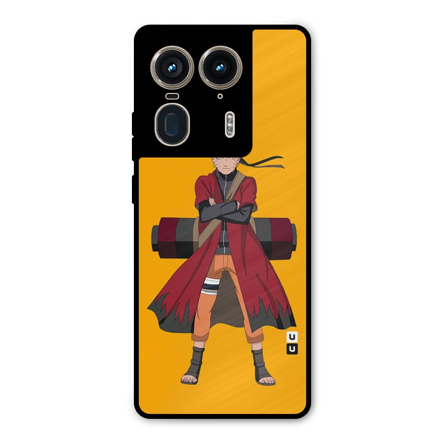Naruto Uzumaki Art Metal Back Case for Motorola Edge 50 Ultra