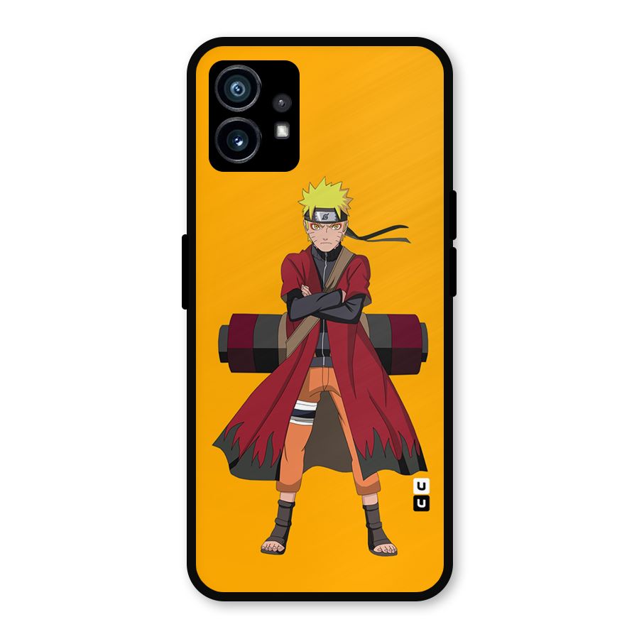 Naruto Uzumaki Art Metal Back Case for Nothing Phone 1